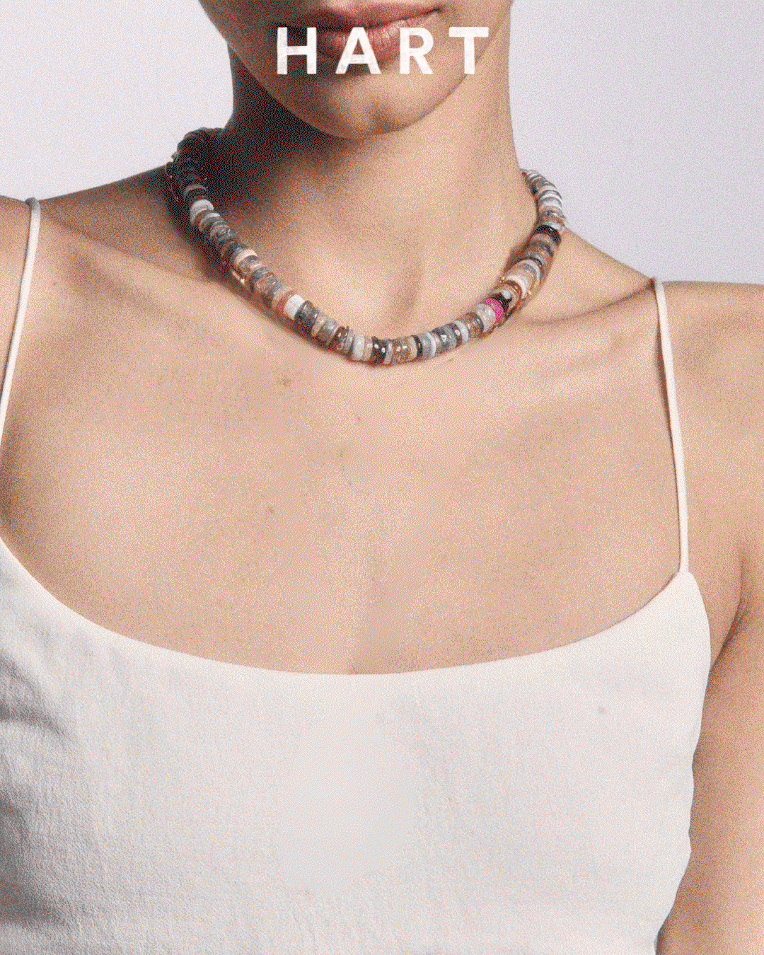 GIF showing a loaded necklace stack