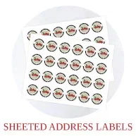 Shop Sheeted Christmas Labels