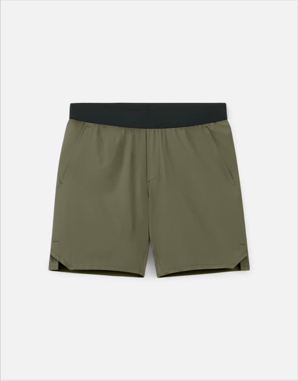 Shop 7" Lined Tactical Short in OD Green