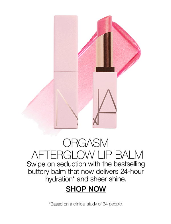 Slot 5: Swipe on seduction with Orgasm Afterglow Lip Balm’s 24-hour hydration* and sheer shine.