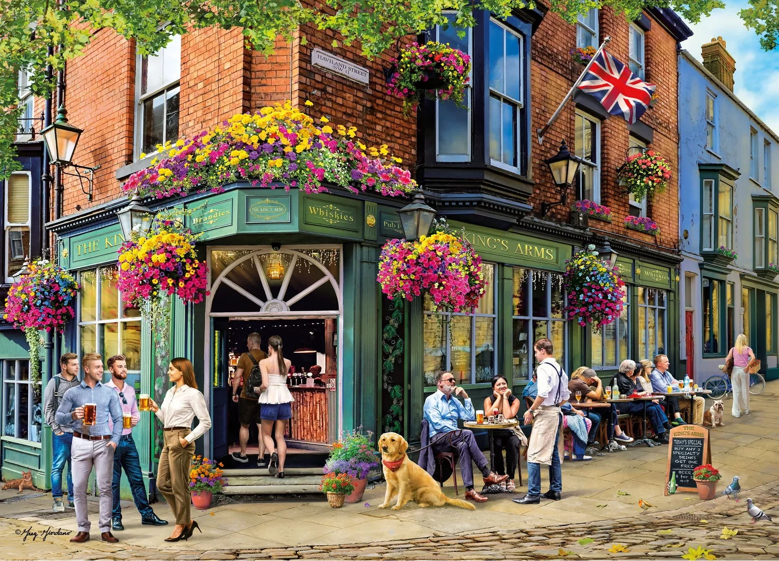 Image of The King's Arms 1000 Piece Jigsaw Puzzle