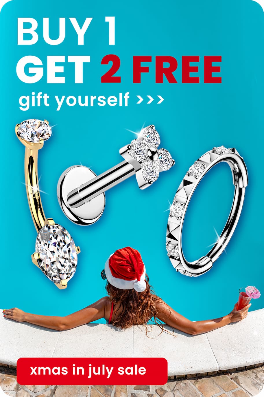 Buy 1 Get 2 Free with code JULY2FREE
