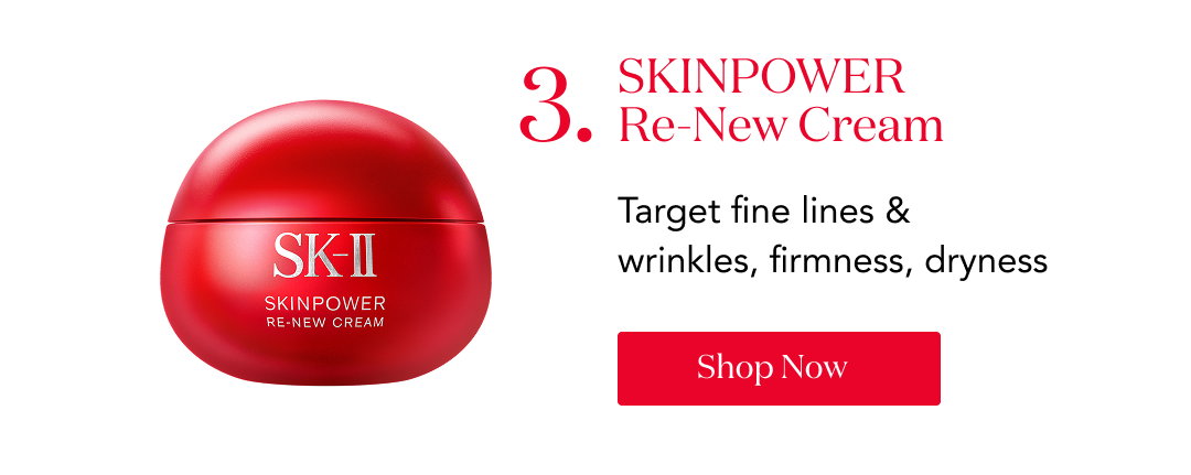 3. Skinpower Re-New Cream  Targets fine lines and wrinkles, firmness, and dryness.  Shop now