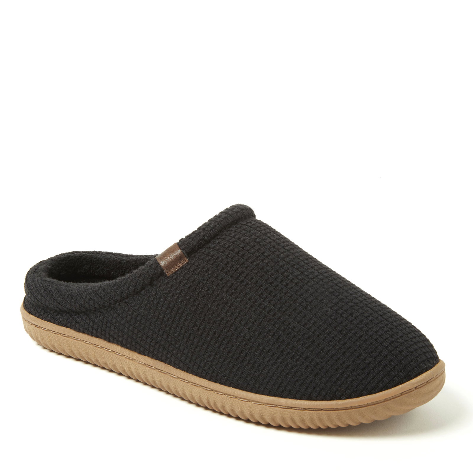 Image of Dearfoams Men's Case Casual Clog, Black
