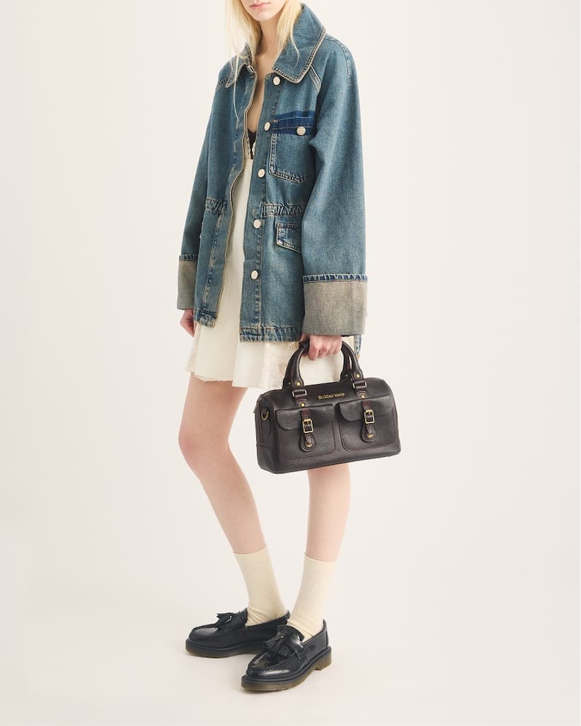 Top Handle Overdrive Leather Bag