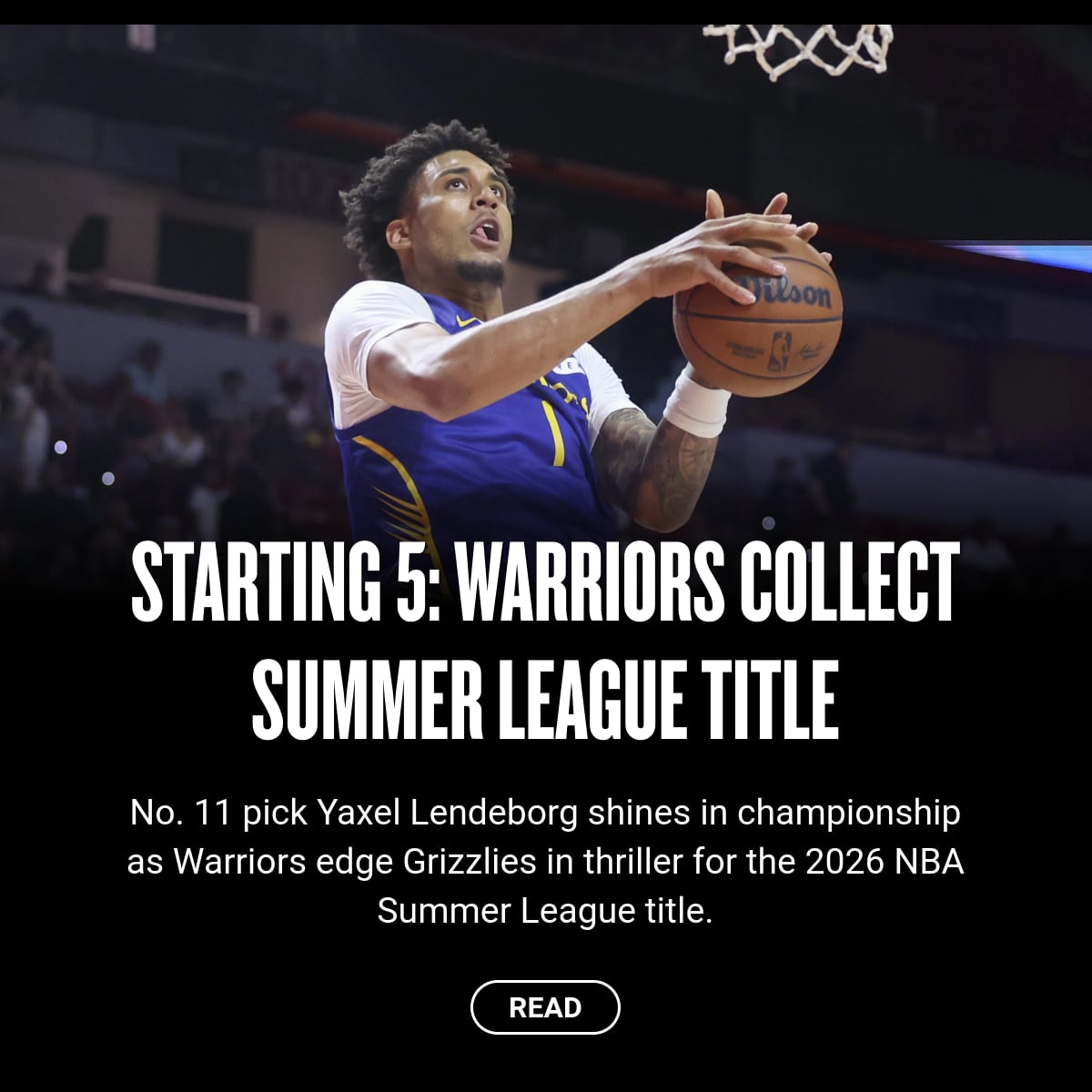 Starting 5: Warriors collect Summer League title