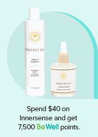 Spend $40 on Innersense and get 7,500 points