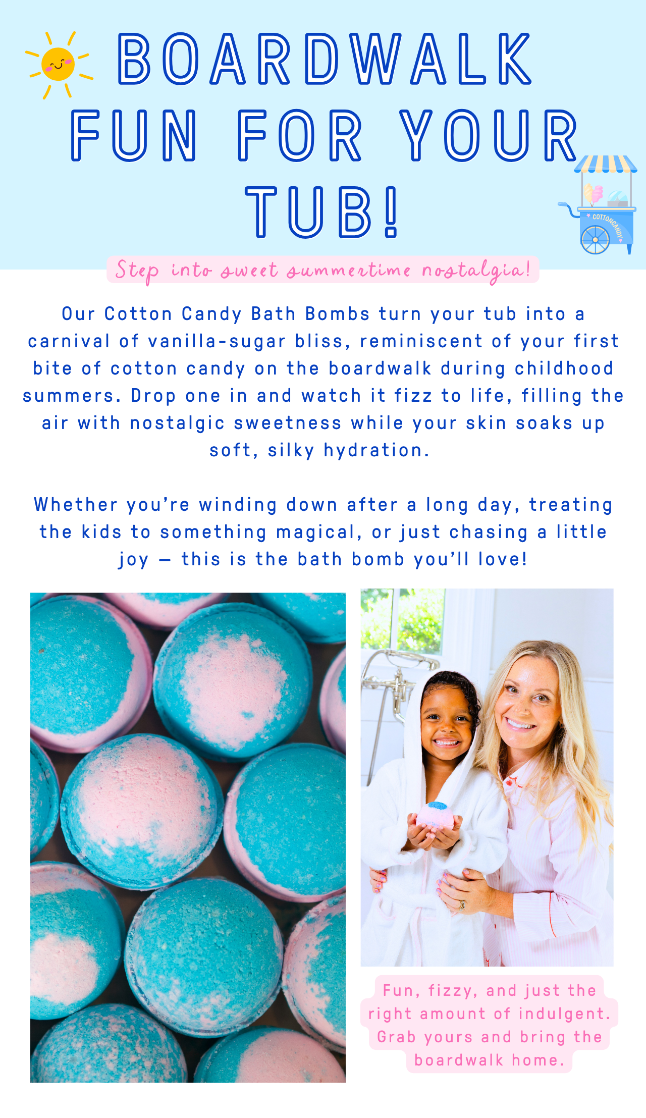 Shop Cotton Candy Bath Bombs