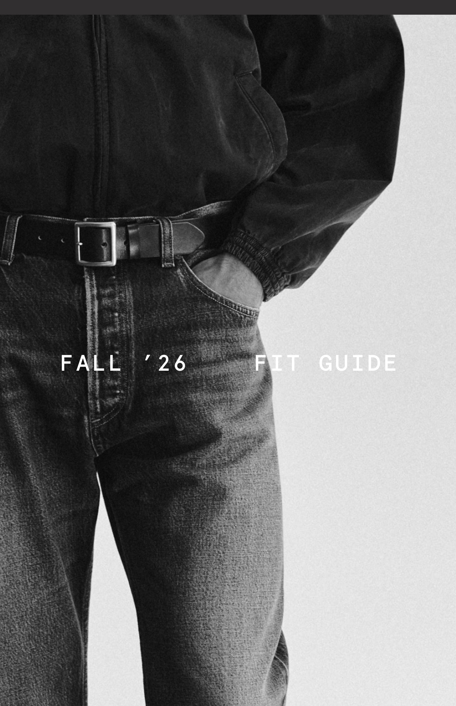 Fall 26 - Fit Guide