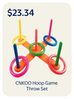 CNKOO Hoop Game Throw Set