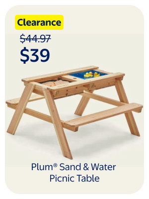 Plum® Sand & Water Picnic Table