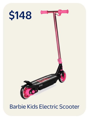 Barbie Kids Electric Scooter