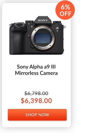 Sony Alpha a9 III Mirrorless Camera