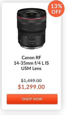 Canon RF 14-35mm f/4 L IS USM Lens