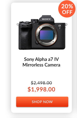 Sony Alpha a7 IV Mirrorless Camera