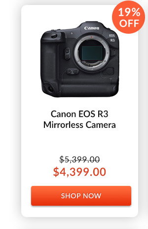 Canon EOS R3 Mirrorless Camera