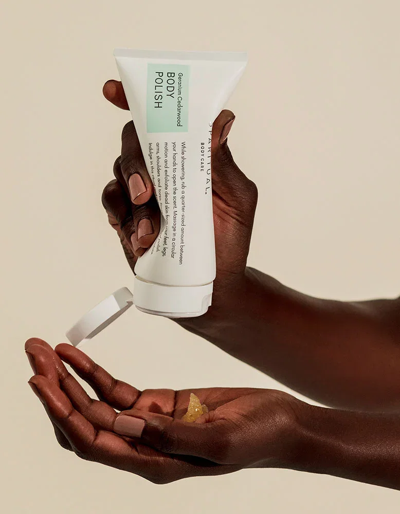 Image of Geranium Cedarwood Body Polish