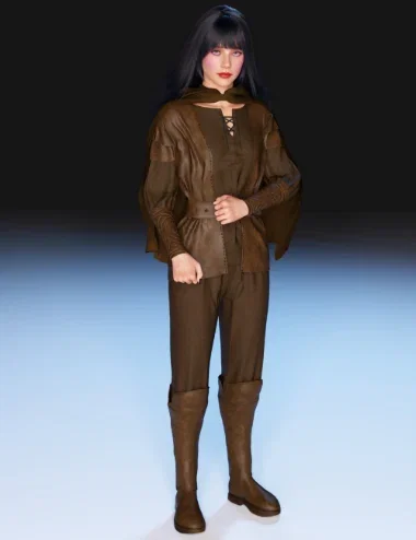 FG dForce Assassin Outfit for Genesis 9