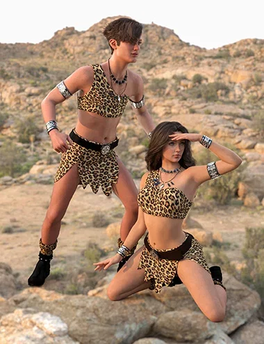 dForce Leopard Prowler Outfit for Genesis 9