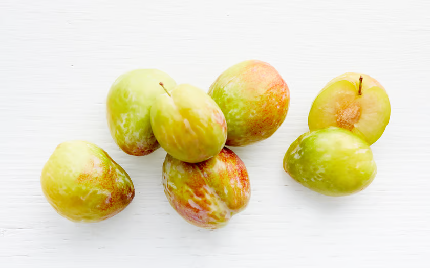 Organic Flavor Grenade Pluots from Blossom Bluff Orchards