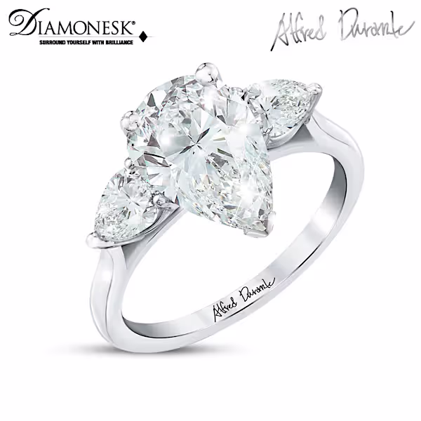 Alfred Durante Legendary Glamour 10-Carat Diamonesk Ring
