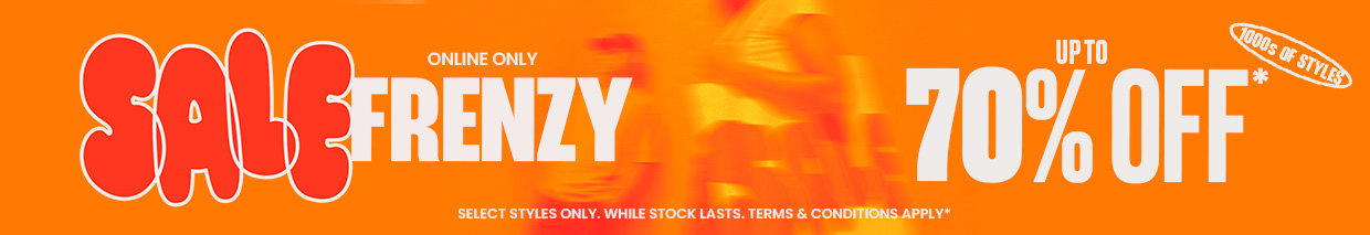 Shop Up To 70% Off* Sale Frenzy!