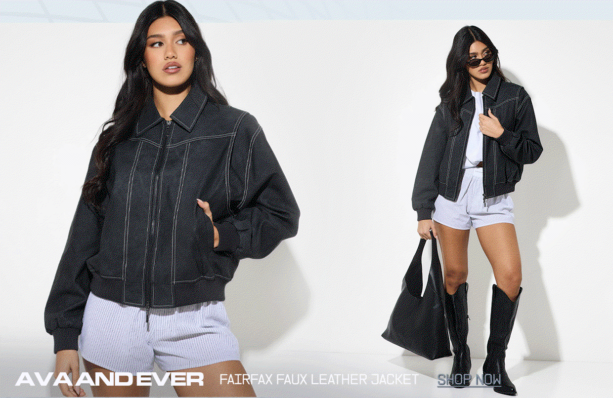 Ava & Ever Fairfax Faux Leather Jacket