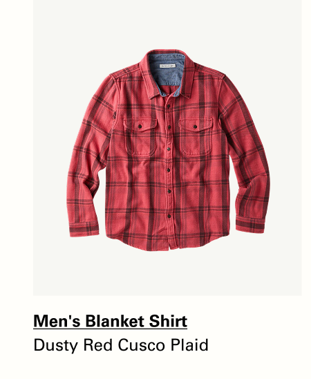 Dusty Red Cusco Plaid