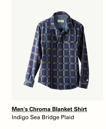 Indigo Sea Bridge Plaid