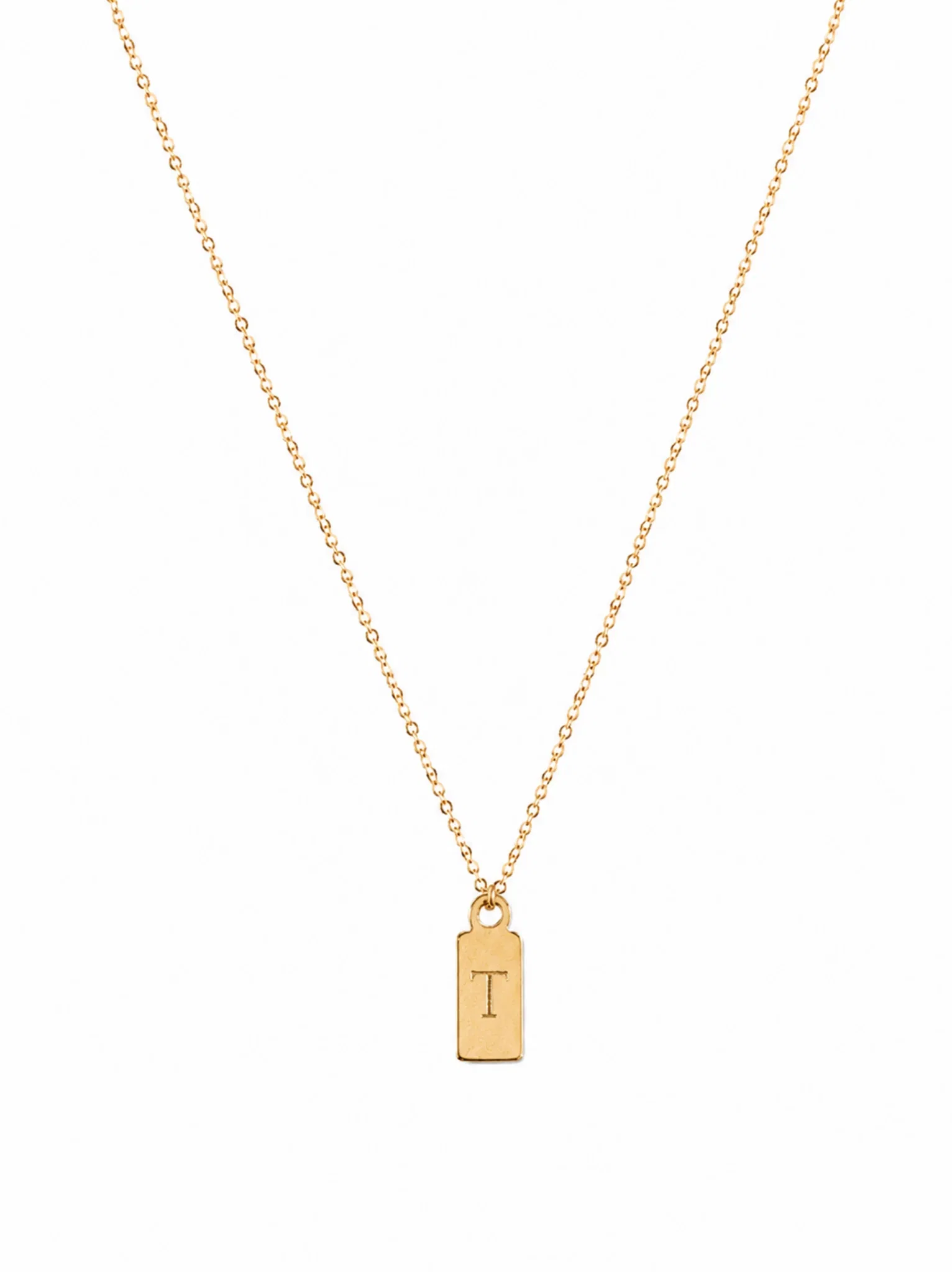 Image of Mini Dog Tag Necklace