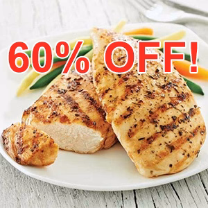 Image of Pastured Poultry Boneless Chicken Breast, 2 per pack - approx. 1.5 lb. (5-pack minimum)