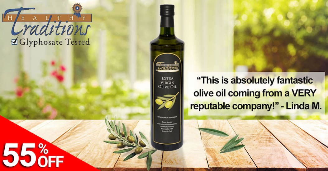 55% OFF Extra Virgin Olive Oil