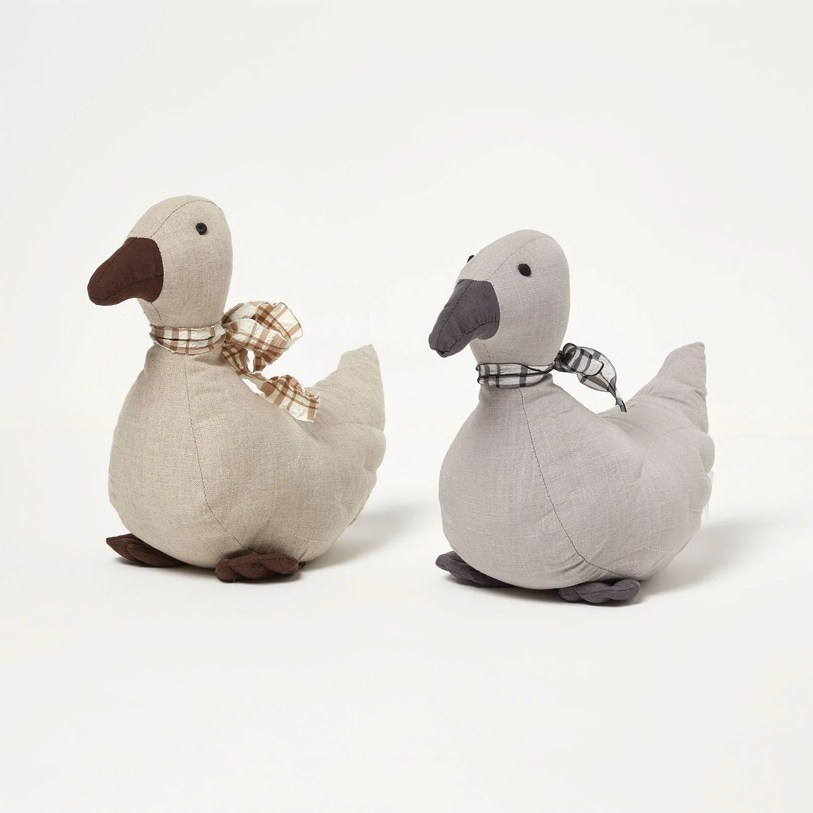Image of Weighted Duck Fabric Doorstop Pair