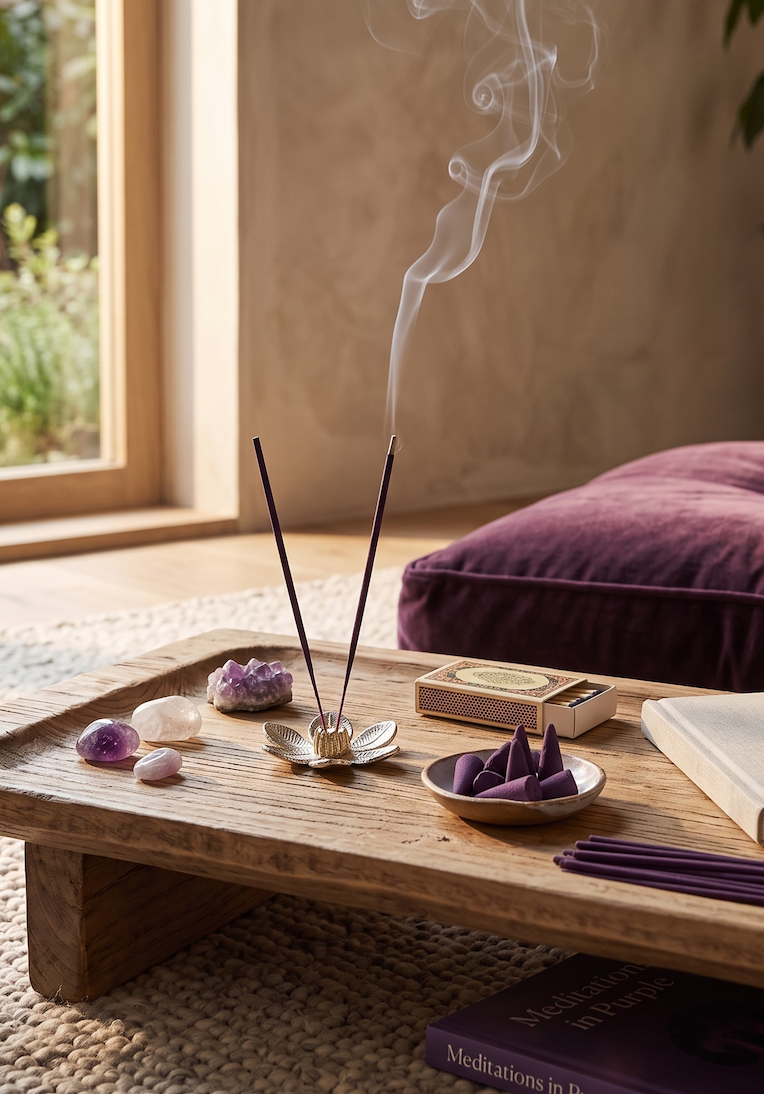Accommodating both traditional joss sticks and slow-burning cones, this flexible collection transforms an ordinary daily routine into an elevated, mindful ritual.
