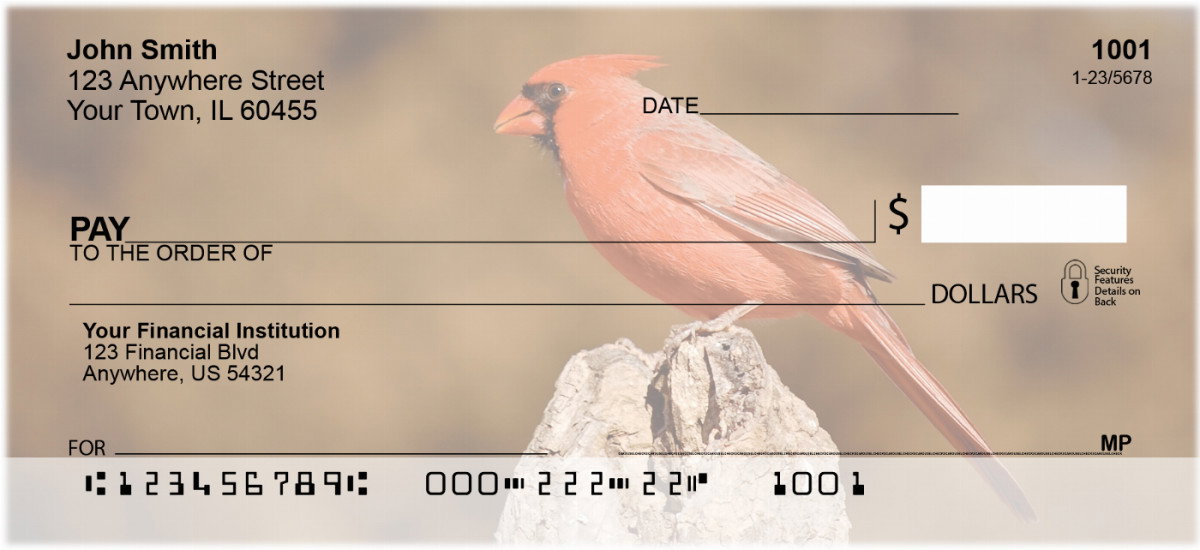 Image of Cardinals Personal Checks