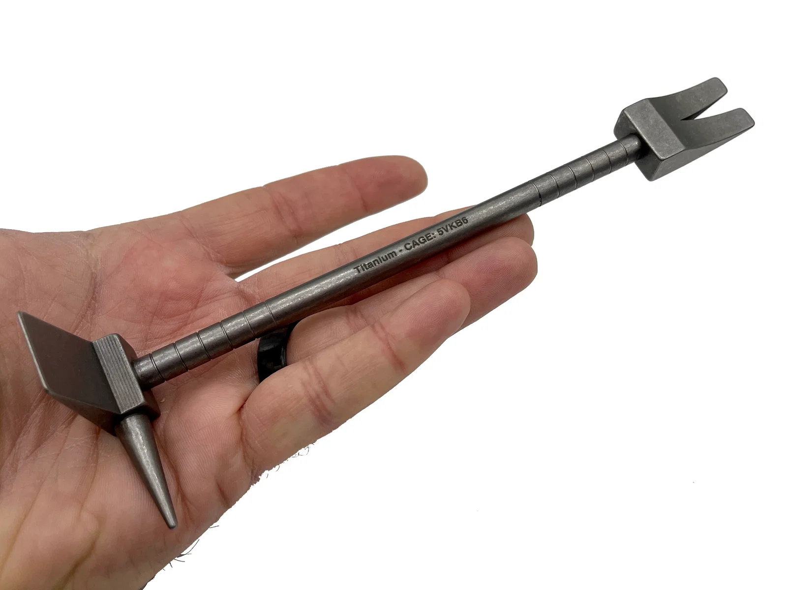 8 inch Ti Hooligan Forced Entry Tool Titanium