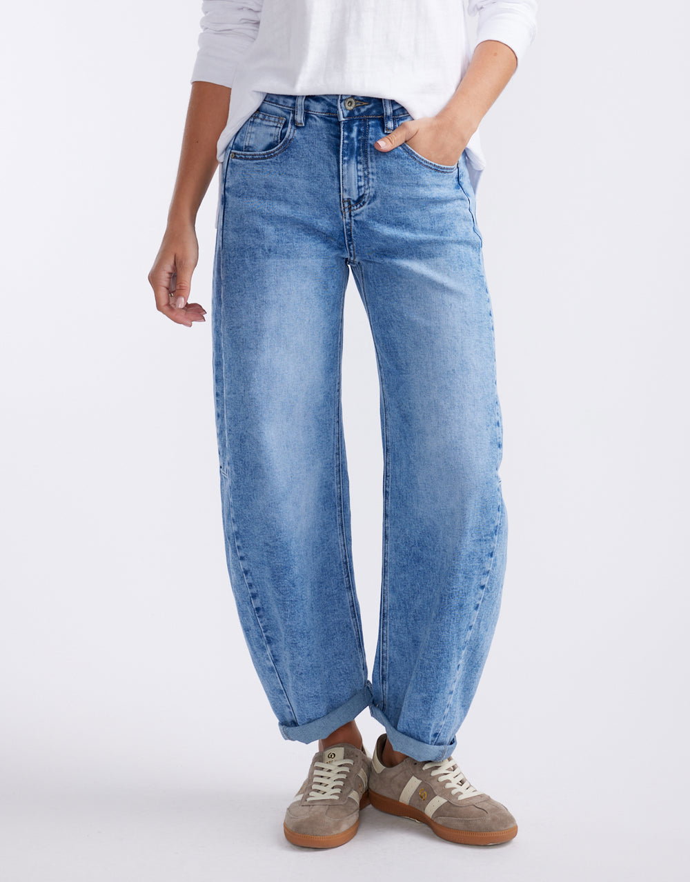 Idaho Barrel Jean - Denim $169.95 AUD