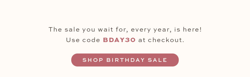 The sale you wait for, every year, is here!
