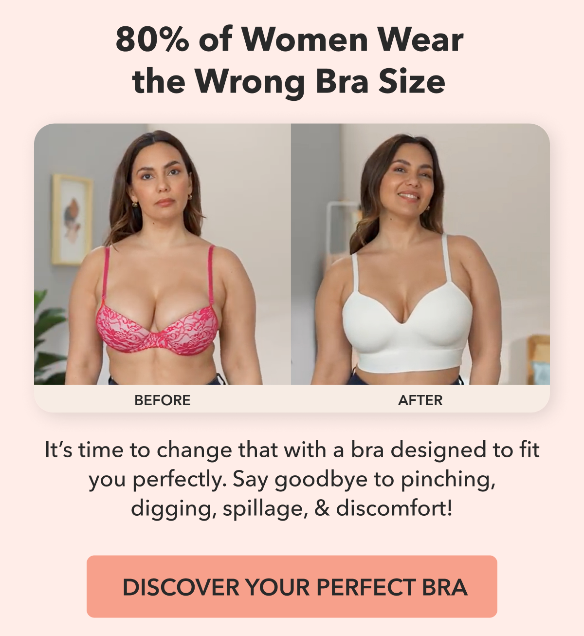 Truekind Supportive Comfort Wireless Shaping Bra