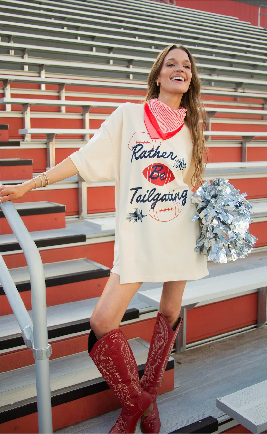 Image of friday + saturday: rather be tailgating tee