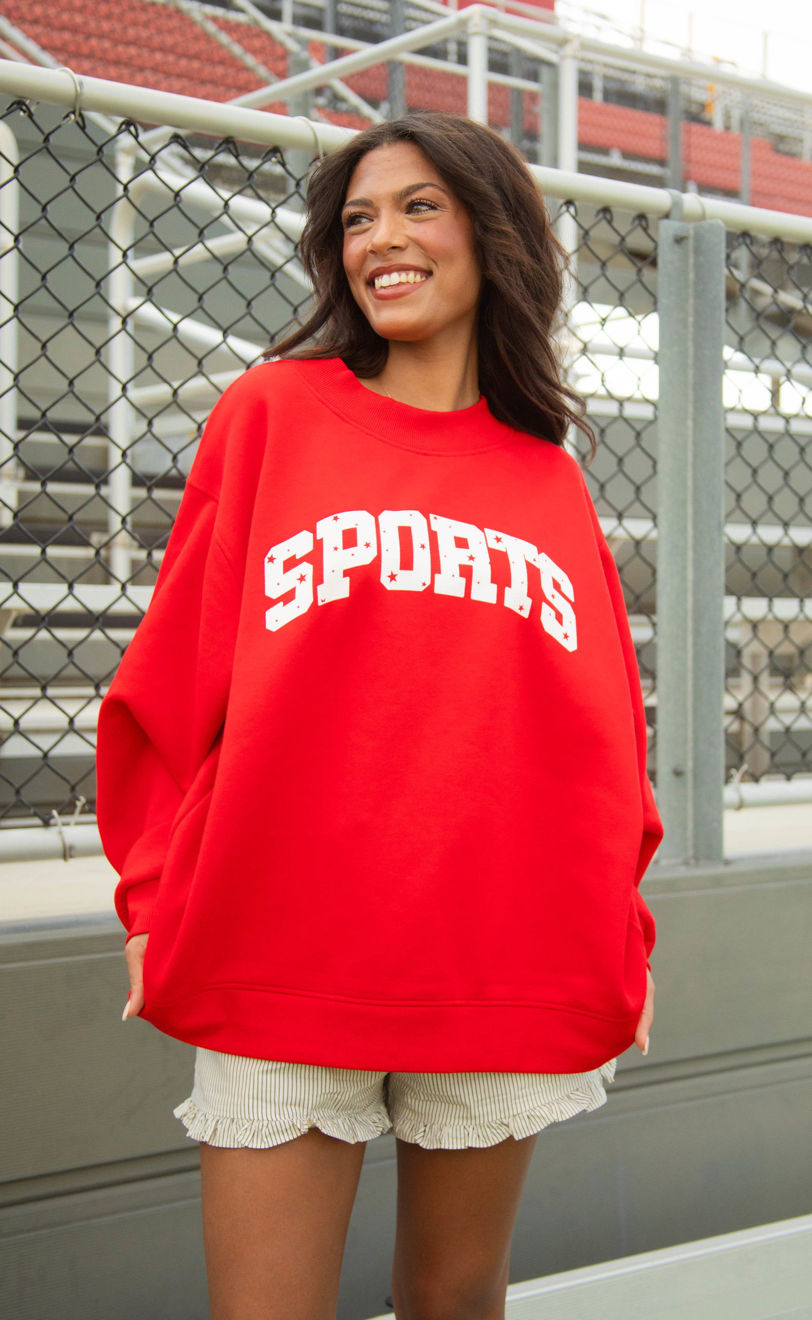 Image of charlie southern: sports star mock neck
