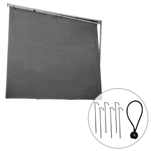Aussie Traveller Sunblocker End Wall for Full Height Caravan