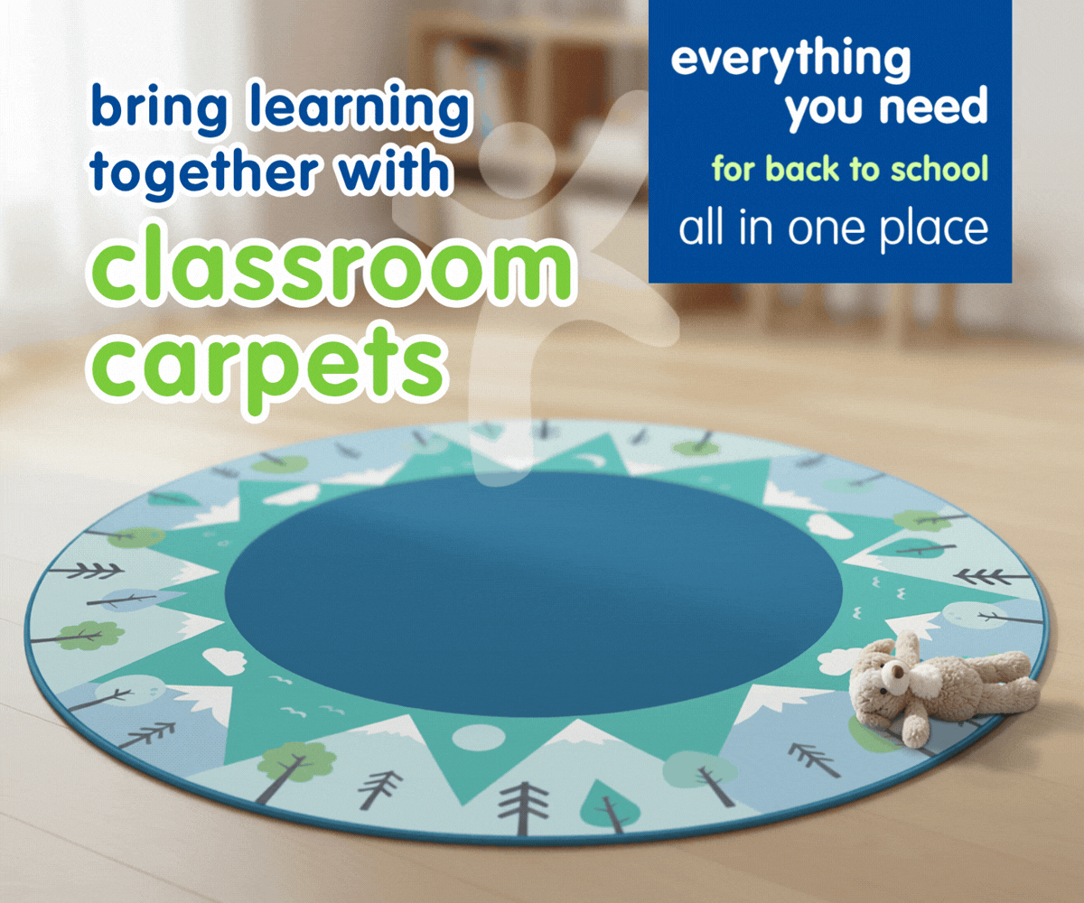 bring learning together with classroom carpets