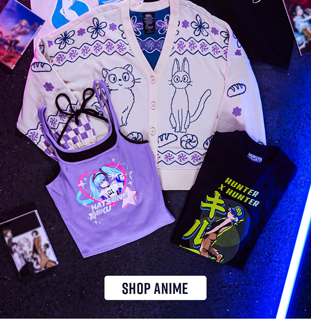 Top of our watchlist. Shop anime