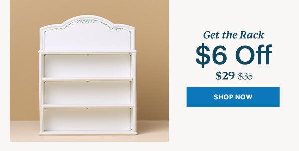 Get the Rack $6 Off SHOP NOW