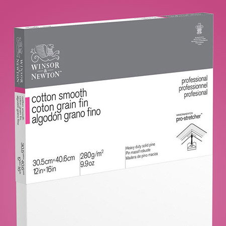 Winsor & Newton Professional Cotton Smooth Canvas