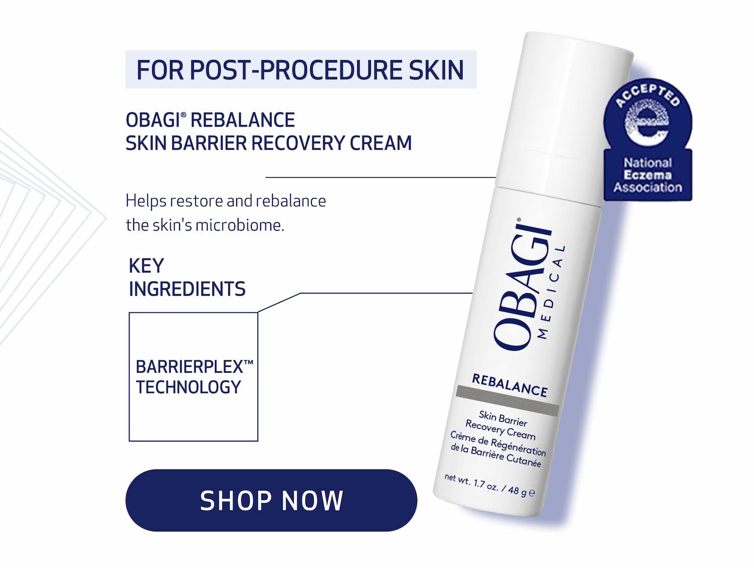 FOR POST-PROCEDURE SKIN. SHOP NOW