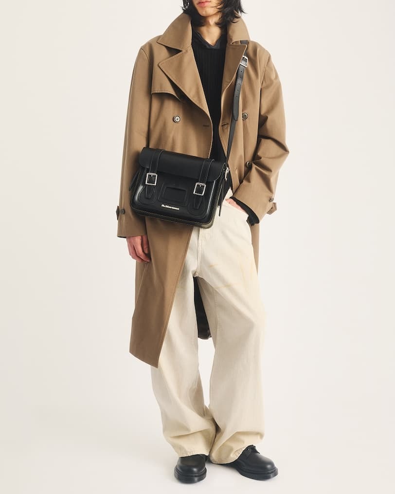 11" Satchel Bag Black Kiev