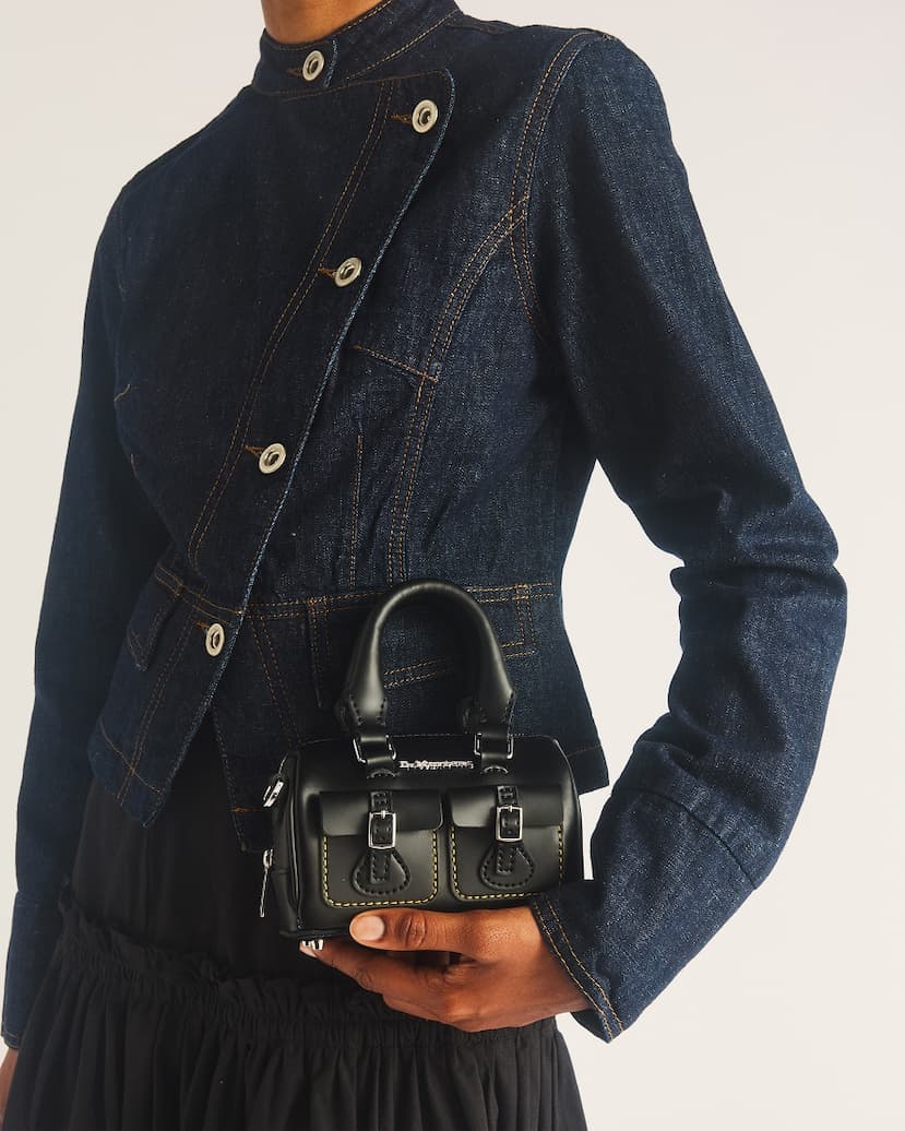 Mini Top Handle Bag Bag Black Kiev