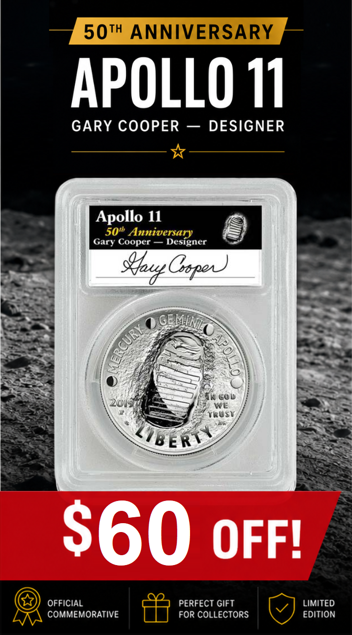 Apollo 11 50th Anniversary Proof Silver Dollar